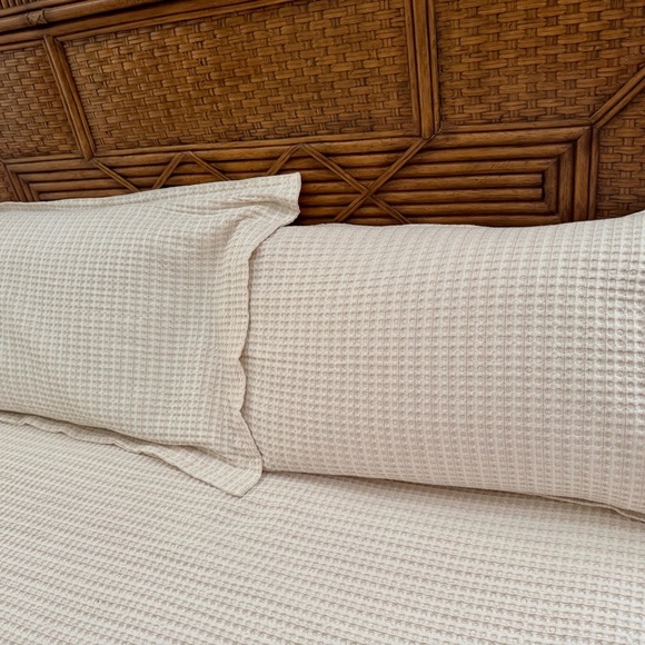 Restore Home 3 Piece Queen Duvet Cover and Shams Cream - Picture 7 of 13